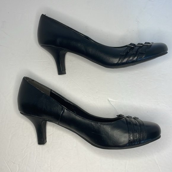 George black 3 buckle top heel women’s size 8 - Picture 3 of 11